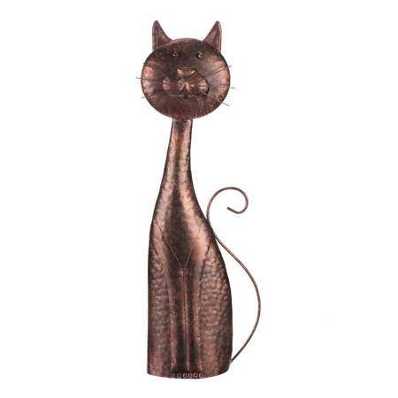Kovová dekorácia mačka 61 cm UM1053-L