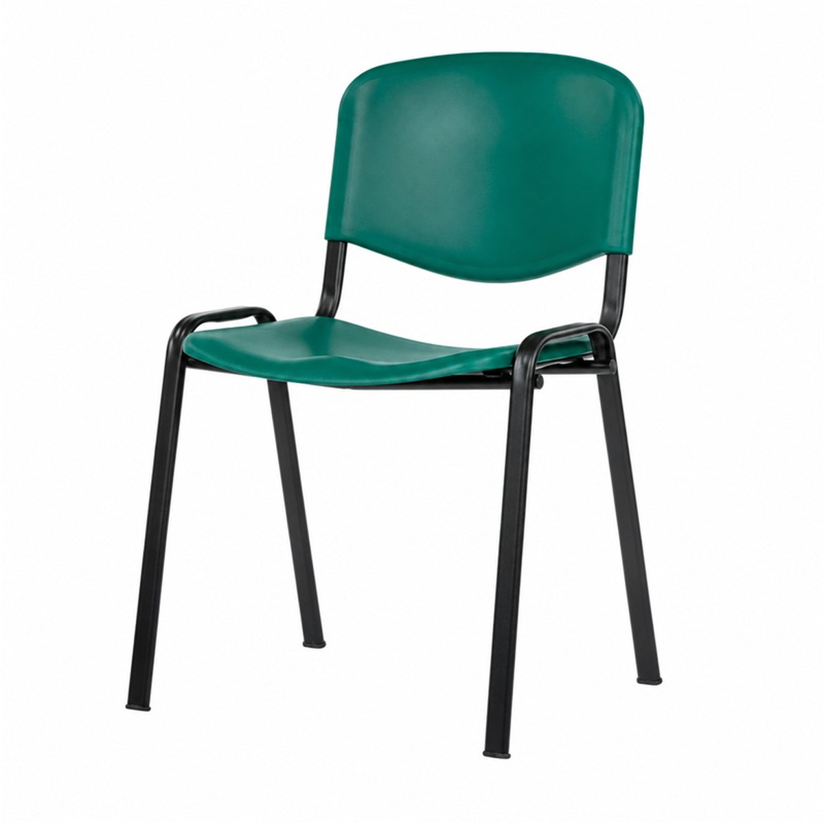 Konferenčná stolička plast/kov TAUR PE GREEN
