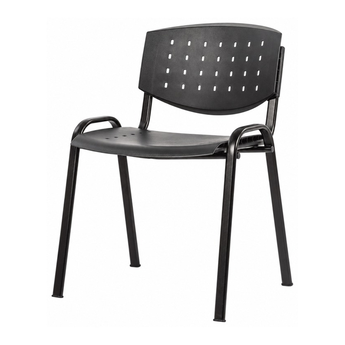 Konferenčná stolička plast/kov TAUR AIR GREY