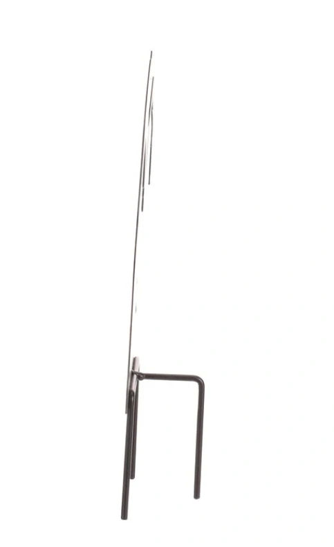 Čarodejnica s lampášom - kovový zápich 34cm