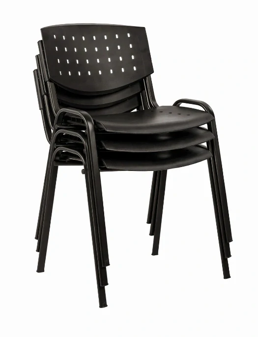 Konferenčná stolička TAUR AIR BLACK