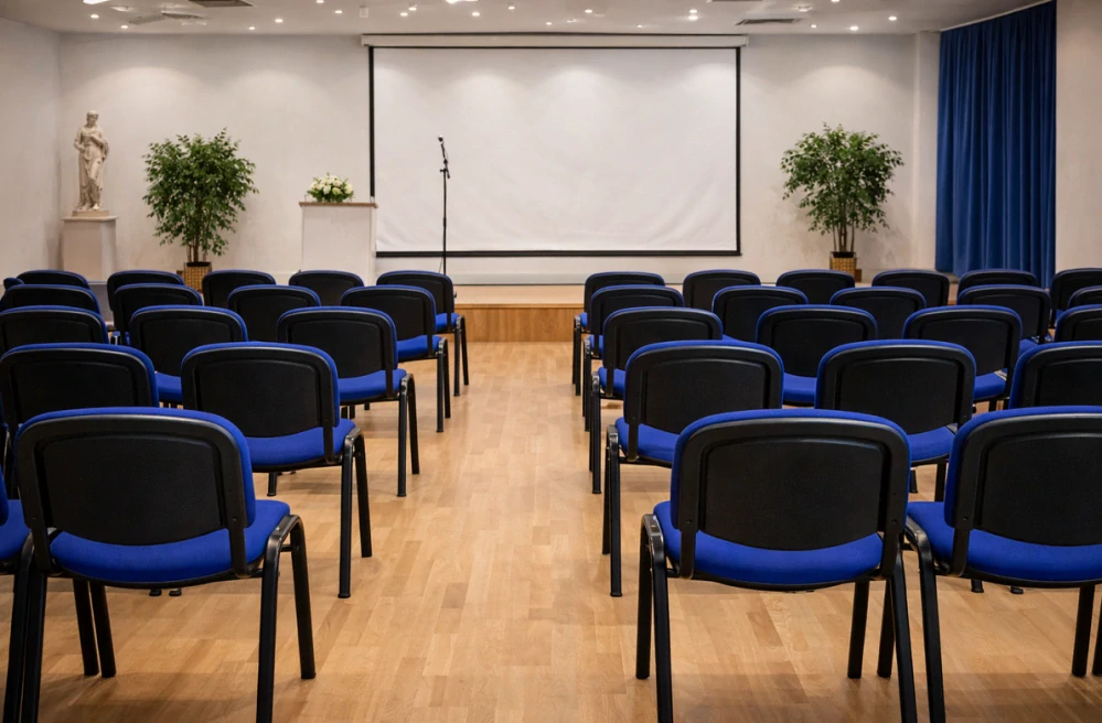 Konferenčná stolička TAUR 150 BLUE