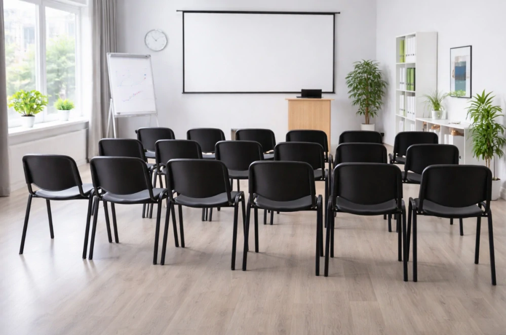 Konferenčná stolička TAUR PE BLACK