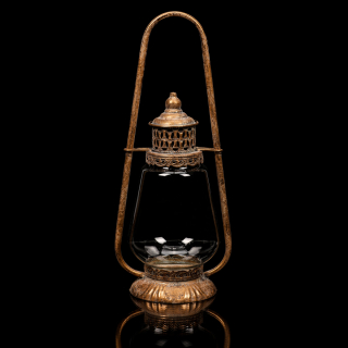 Vintage lampa kovová na 52 cm FUP524