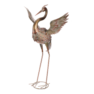 Volavka 84 cm - kovová záhradná dekorácia SA303
