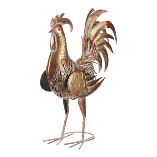 Kohút 53 cm - kovová záhradná dekorácia SA304