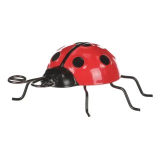 Lienka kovová nástenná dekorácia 13cm SC1026