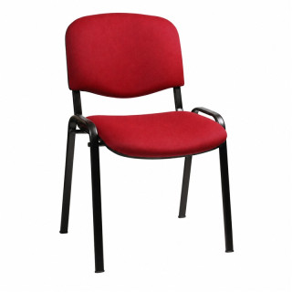 Konferenčná stolička látka/kov TAUR 150 RED