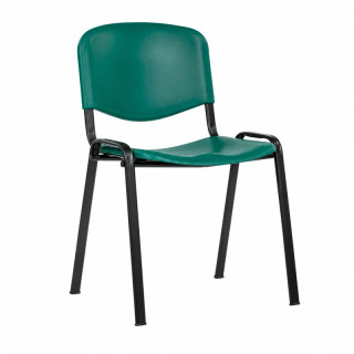 Konferenčná stolička plast/kov TAUR PE GREEN