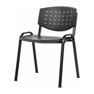 Konferenčná stolička plast/kov TAUR AIR GREY