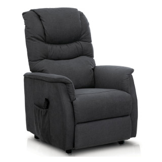Elektrické polohovacie kreslo látka TV-1171 GREY2