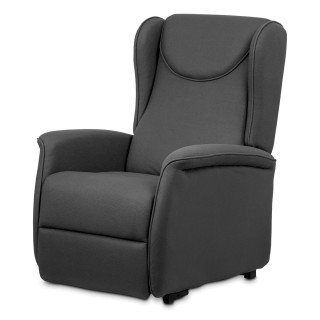 Elektrické polohovacie kreslo látka TV-1192 GREY2