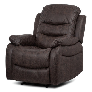 Polohovacie kreslo látka vintage TV-4086 BR