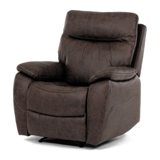 Polohovacie kreslo látka vintage TV-4092 BR3