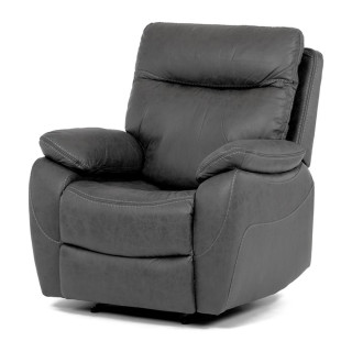 Elektrické polohovacie kreslo látka vintage TV-4094 GREY3