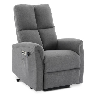 Elektrické polohovacie kreslo látka TV-929 GREY2