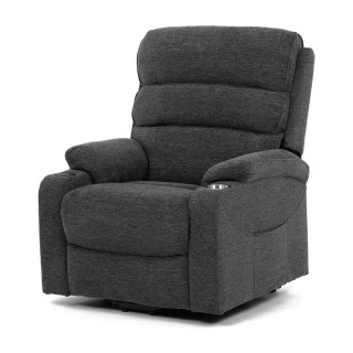 Elektrické polohovacie kreslo látka TV-S8348 GREY2