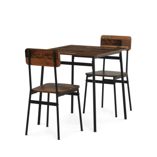 Jedálenský set MDF/kov AUT-O2121 OLW2