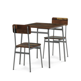 Jedálenský set MDF/kov AUT-O2122 OLW2