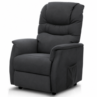 Elektrické polohovacie kreslo látka TV-1171 GREY2